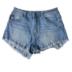 KanCan Light Blue Denim Shorts